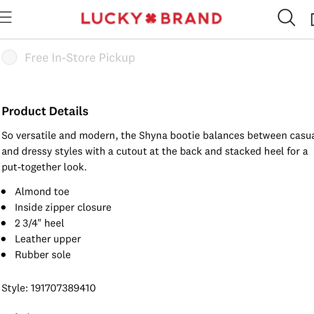 Lucky Brand Booties - Picture 11 of 11